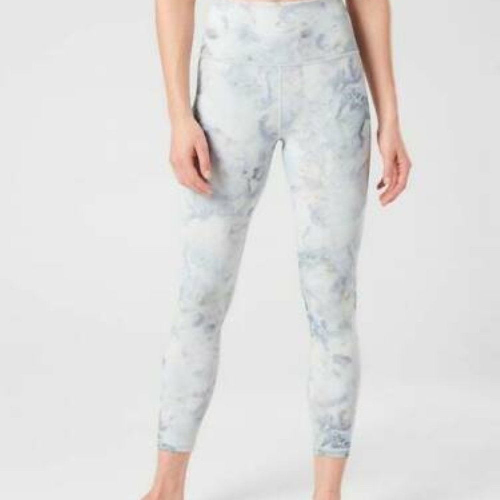 NWT Athleta Elation Snow Dye 7/8 Tight Leggings Size S Small